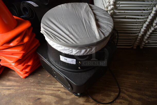 FJ2-35C Air Blower on Commercial Casters. 110-120 Volts, 1 Phase. (outside shed) - Image 2 of 6