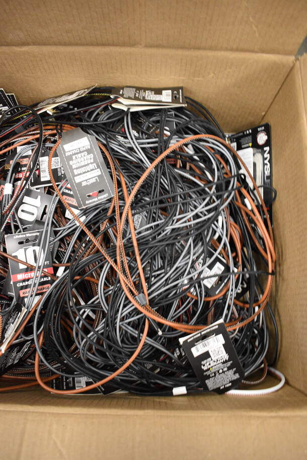 ALL ONE MONEY! Lot of BRAND NEW 10' Micro USB Charging Cables - Image 3 of 5
