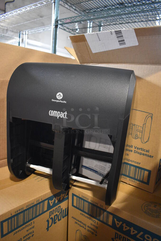 20 BRAND NEW IN BOX! Georgia Pacific Compact Poly Wall Mount Toilet Paper Dispenser. 11x8x14. 20 Times Your Bid! - Image 2 of 4