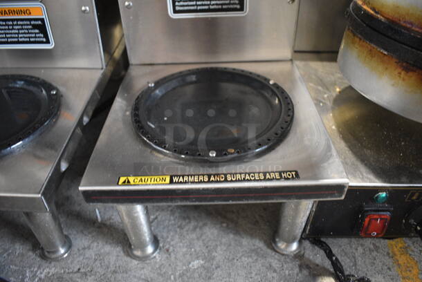 2016 Bunn Model AXIOM-35-2 Stainless Steel Commercial Countertop 2 Burner Coffee Machine w/ Metal Brew Basket. 120/208-240 Volts, 1 Phase. 8x18x24 - Image 4 of 8