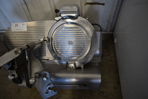 Globe Stainless Steel Commercial Countertop Automatic Meat Slicer w/ Blade Sharpener. Tested and Does Not Power On - Image 3 of 5