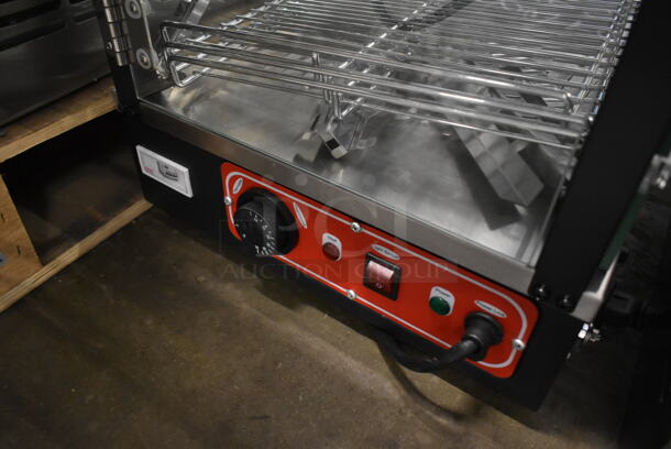 BRAND NEW SCRATCH AND DENT! 2023 Rovsun LD-604 Metal Commercial Countertop Food Display Warmer Merchandiser. 120 Volts, 1 Phase. Tested and Working! - Image 4 of 6