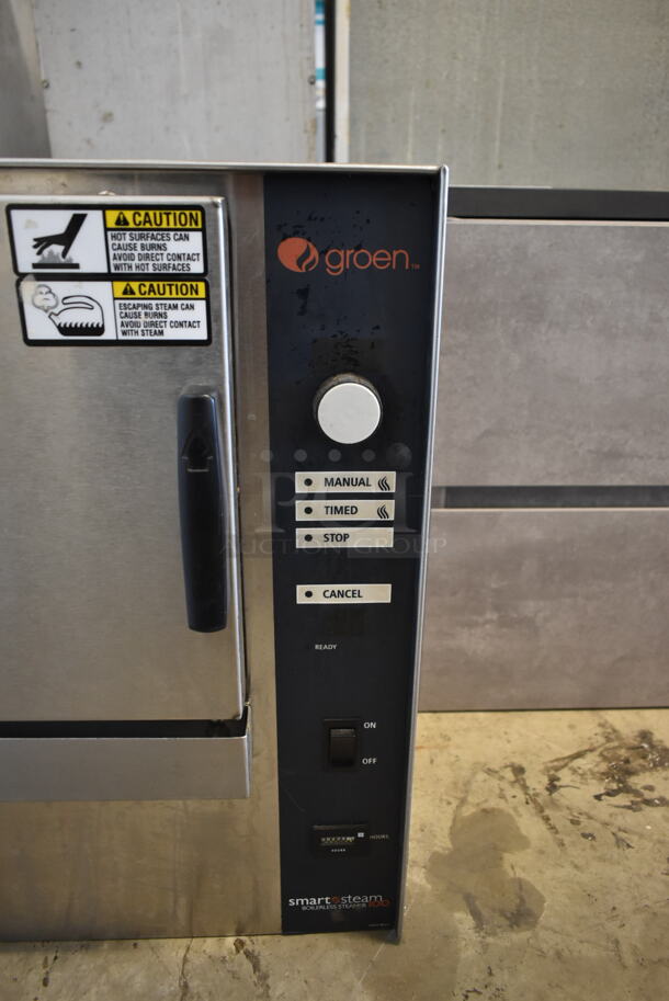 2019 Groen SSB-3E Stainless Steel Commercial Electric Powered Single Deck Steam Cabinet. 208/240 Volts, 3 Phase. - Image 3 of 5