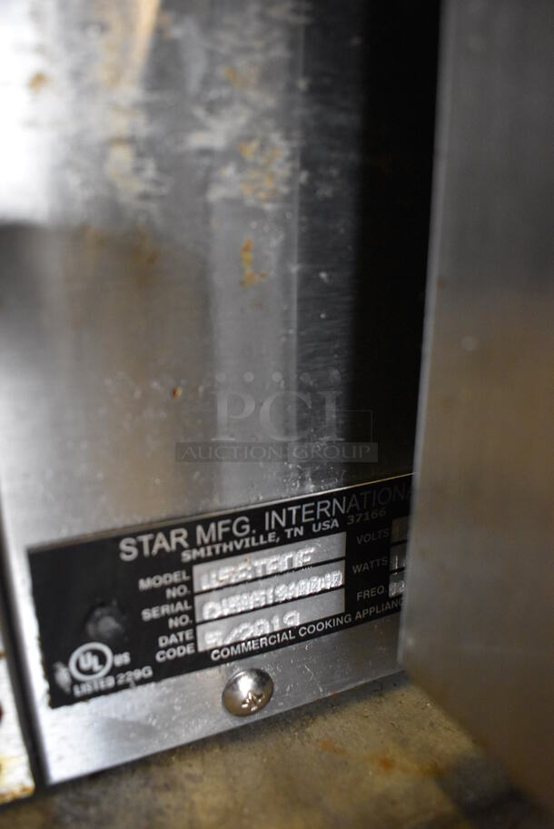 2018 Star 45STBDE Stainless Steel Commercial Countertop Hot Dog Roller w/ Bun Drawer. 120 Volts, 1 Phase. 24x29x12.5. Tested and Working! - Image 4 of 4