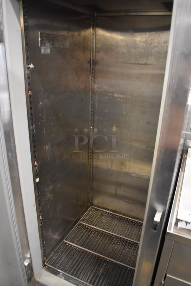 Victory RS-1D-S7 Stainless Steel Commercial Single Door Reach In Cooler. 115 Volts, 1 Phase. 27x35x84. Tested and Does Not Power On - Image 4 of 6