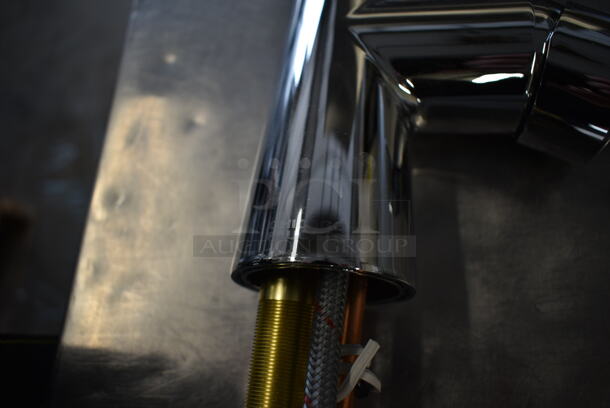 BRAND NEW SCRATCH AND DENT! Chrome Finish Faucet. - Image 9 of 10