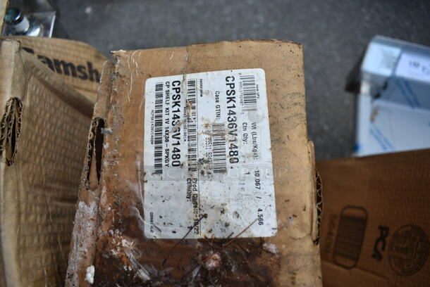 3 BRAND NEW SCRATCH AND DENT! Cambro CPSK1436V1480 Camshelving® Premium 14" x 36" Vented Shelf Kit. 3 Times Your Bid!  - Image 4 of 5