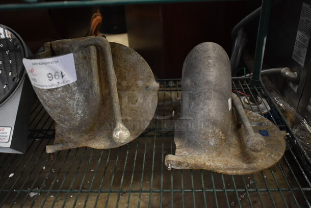2 Metal Commercial Front Pieces to Pelican Head. 2 Times Your Bid! - Image 1 of 8