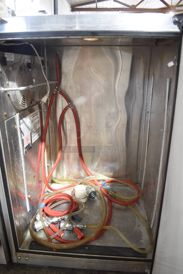 Glastender BB36-L1-XNH(R) Stainless Steel Commercial Single Door Direct Draw Kegerator w/ Couplers. 115 Volts, 1 Phase. Tested and Working! - Image 2 of 4