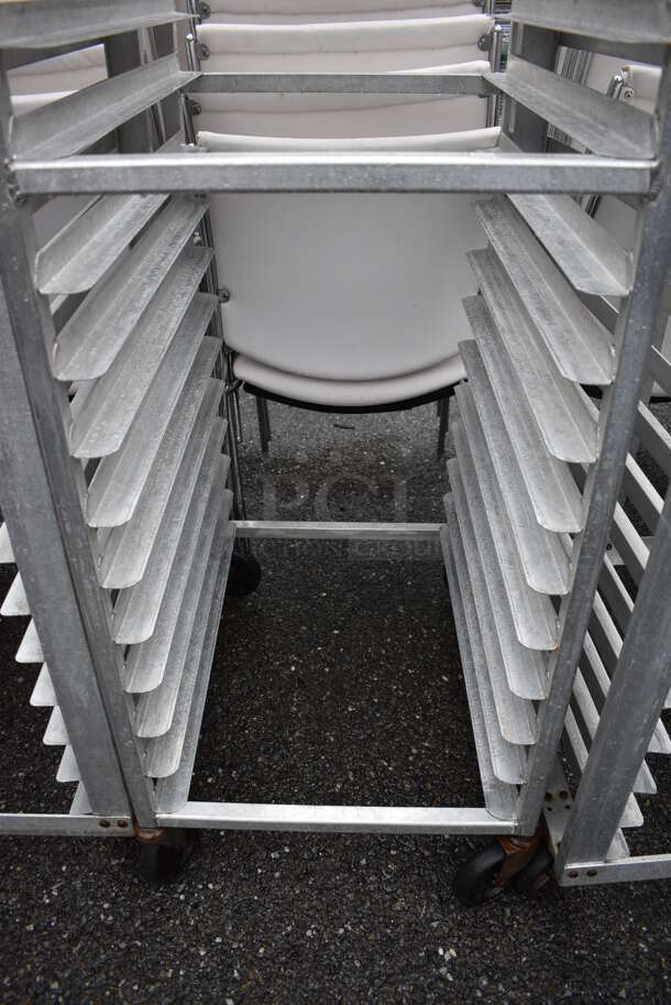 Metal Commercial Pan Transport Rack on Commercial Casters. 20.5x26x69 - Image 3 of 3