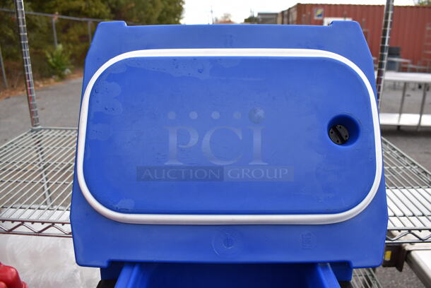 2 Cambro UC500 Blue Poly Insulated Beverage Holder Dispensers. 12x16.5x27. 2 Times Your Bid! - Image 7 of 12