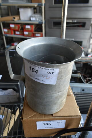 ALL ONE MONEY! Lot of Metal and Poly Pitcher