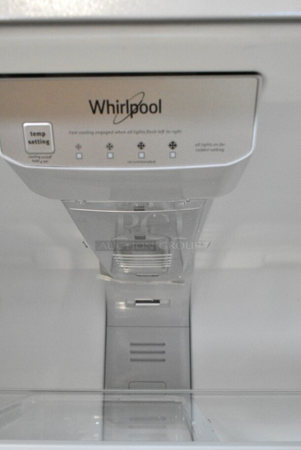 2024 Whirlpool WRT311FZDM05 Stainless Steel Cooler w/ Freezer.115 Volts, 1 Phase. Tested and Working! - Image 8 of 9