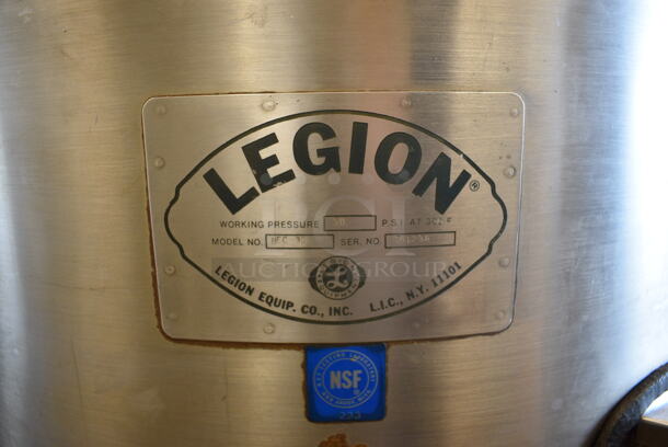 Legion HEC 30 Stainless Steel Commercial Electric Powered Floor Style Steam Kettle. 33x35x44 - Image 5 of 9