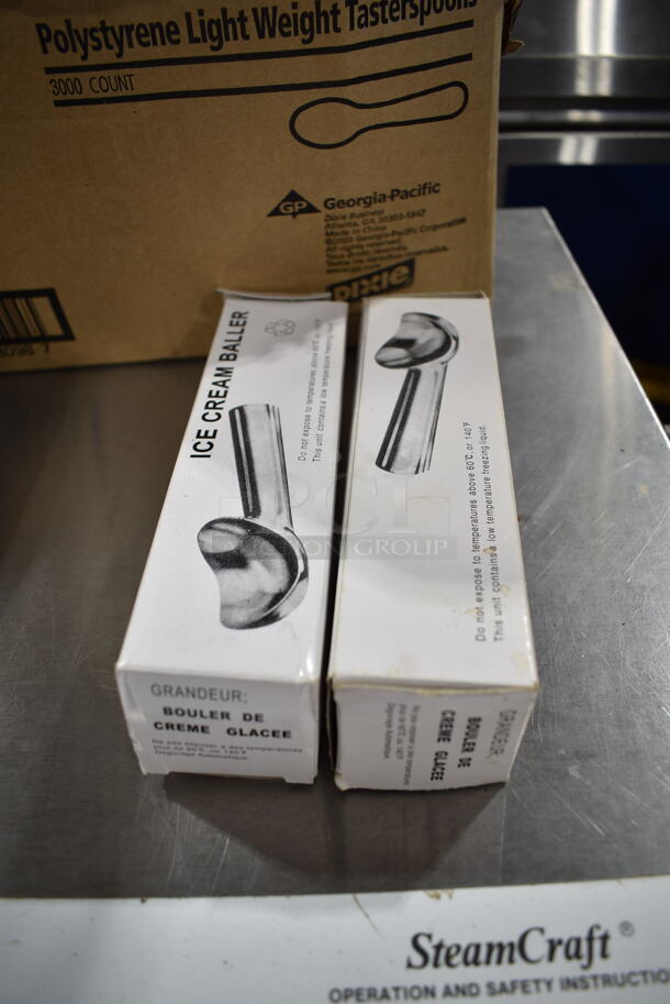 ALL ONE MONEY! Lot of 5 Brand New Dishers and Box of Dixie TS21 Tastespoons. - Image 4 of 8