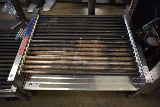 APW Wyott HRS-75 ST Stainless Steel Commercial Countertop Hot Dog Roller. 208/240 Volts, 1 Phase. - Image 2 of 4