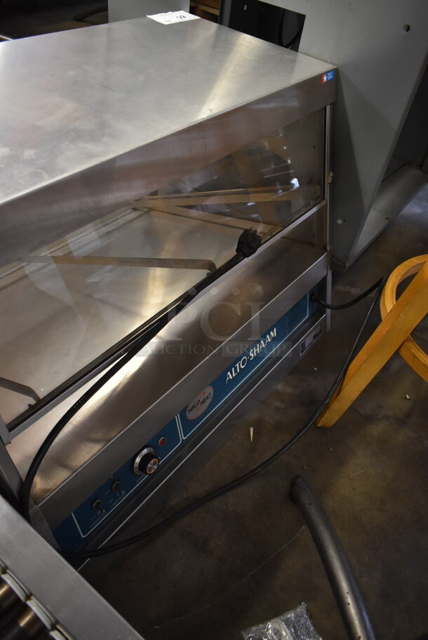 Alto Shaam 100-HSL/C-LUX Stainless Steel Commercial Countertop Heated Display Case Merchandiser. 125 Volts, 1 Phase. Tested and Working! - Image 4 of 5