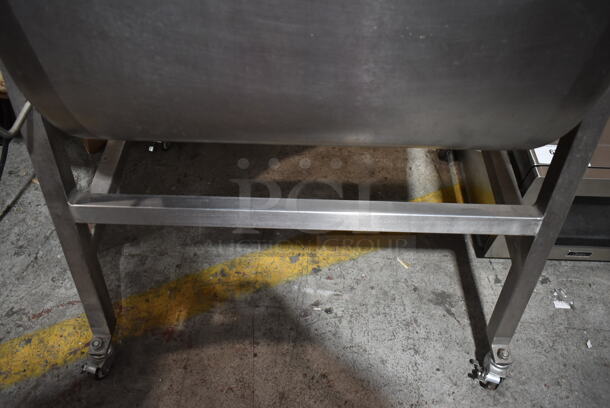 Metal Commercial Meat Mixer Grinder on Commercial Casters. 190/380 Volts, 3 Phase.  - Image 5 of 7