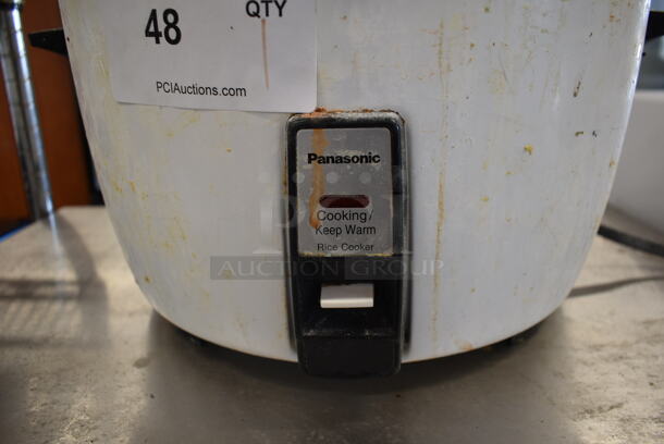 Panasonic SR-42HZP Metal Countertop Electric Powered Automatic Rice Cooker. 120 Volts, 1 Phase. Tested and Working! - Image 3 of 5