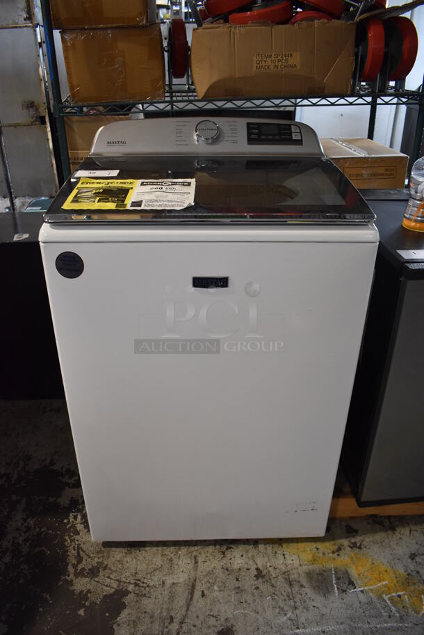Maytag MVW7230HW1 Metal Top Load Washer. 115 Volts, 1 Phase. - Image 1 of 7