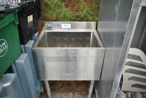 Stainless Steel Commercial Ice Bin.