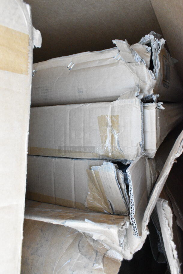 12 BRAND NEW Boxes Including 427CSTL3131C Lancaster Table & Seating 31 1/2" x 31 1/2" Chrome Square Outdoor Standard Height Table, 522MS2124 Steelton 21" x 24" x 8" 18-Gauge 430 Stainless Steel Standing Mop Sink, Flat Auto Adjust Leg Pieces. 12 Times Your Bid!  - Image 6 of 10