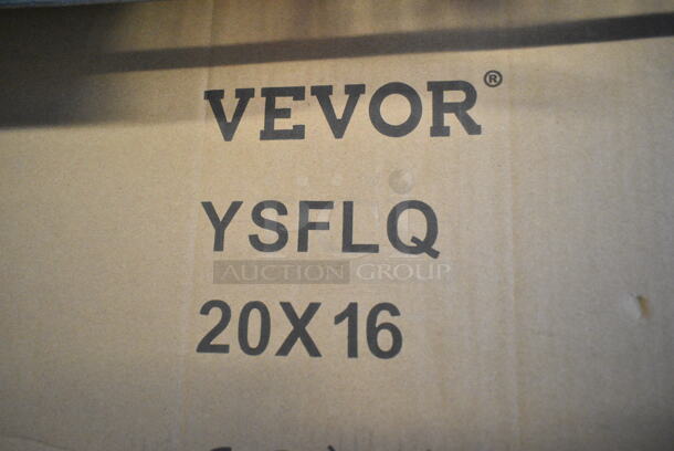 Box of 6 BRAND NEW SCRATCH AND DENT! Vevor YSFLQ Hood Filters 19.5W x 24.5H Inch, 430 Stainless Steel 4 Grooves Commercial Hood Filters, Range Hood Filter for Grease Rated Commercial Kitchen Exhaust Hoods - Image 4 of 4