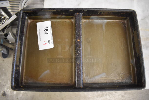 14 Metal 2 Compartment Baking Pans. 14 Times Your Bid!