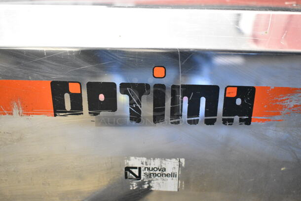 Optima Stainless Steel Commercial Countertop 2 Group Espresso Machine w/ 2 Portafilters. 208 Volts, 1 Phase.  - Image 2 of 9
