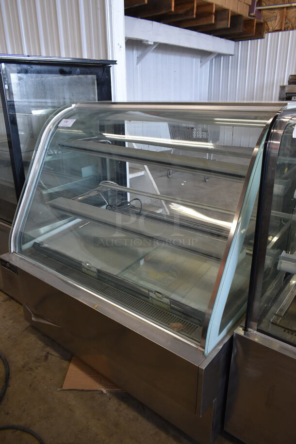 Spartan SD-48 Stainless Steel Commercial Floor Style Deli Display Case Merchandiser. 110 Volts, 1 Phase. Tested and Powers On But Does Not Get Cold - Image 1 of 5