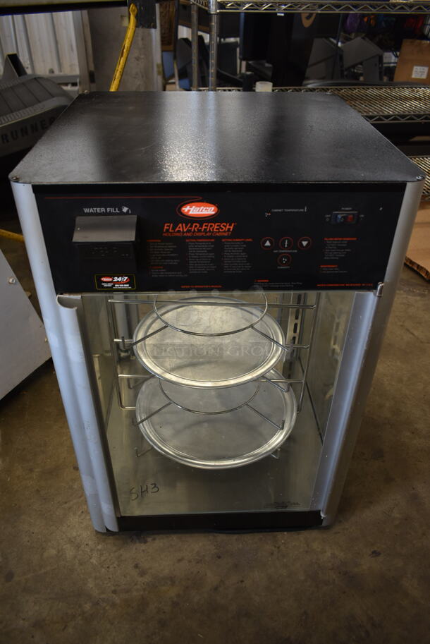 Hatco HDWD-2 Stainless Steel Commercial Countertop Heated Holding Cabinet Merchandiser. 120 Volts, 1 Phase. Tested and Working! - Image 1 of 6