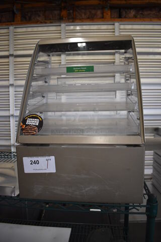 Nemco Brown Metal Countertop Cookie Merchandiser. 16x19x24