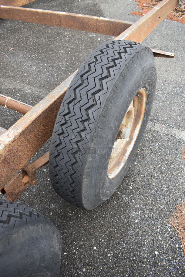 25' Metal Trailer. Does Not Have Title. 93x300x40 - Image 6 of 12