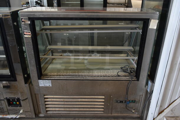 Spartan SD-48 Stainless Steel Commercial Floor Style Deli Display Case Merchandiser. 110 Volts, 1 Phase. Tested and Powers On But Does Not Get Cold - Image 4 of 5