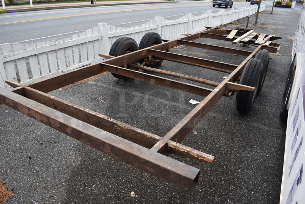 25' Metal Trailer. Does Not Have Title. 93x300x40 - Image 8 of 12