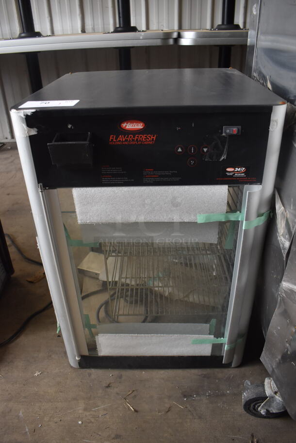 BRAND NEW SCRATCH AND DENT! Hatco Flav-R-Fresh Merchandising Warmer Countertop Unit. Missing Glass Panels. 115 Volt 1 Phase. Tested and Working!
