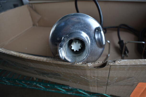 LIKE NEW! Robot Coupe MP 450 Turbo Stainless Steel Commercial Immersion Blender Base. Tested and Working!  - Image 8 of 8