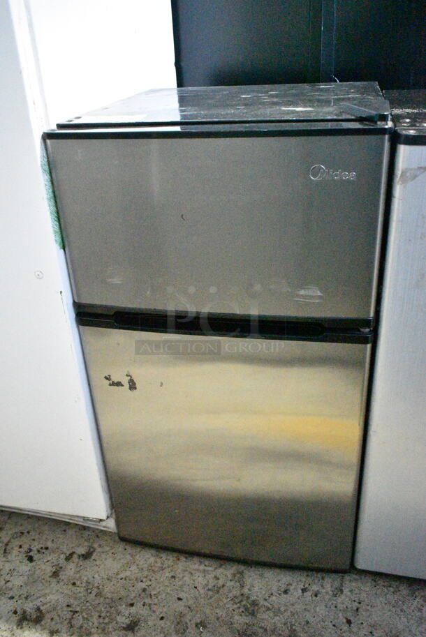 Midea WHD-113FW1 Metal Mini Cooler w/ Freezer. 115 Volts, 1 Phase. Cannot Test Due To Cut Power Cord - Image 1 of 7