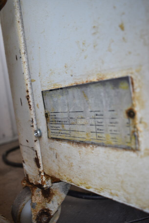 Empire Metal Commercial Floor Style Dough Divider on Commercial Casters. 250 Volts.  - Image 9 of 9