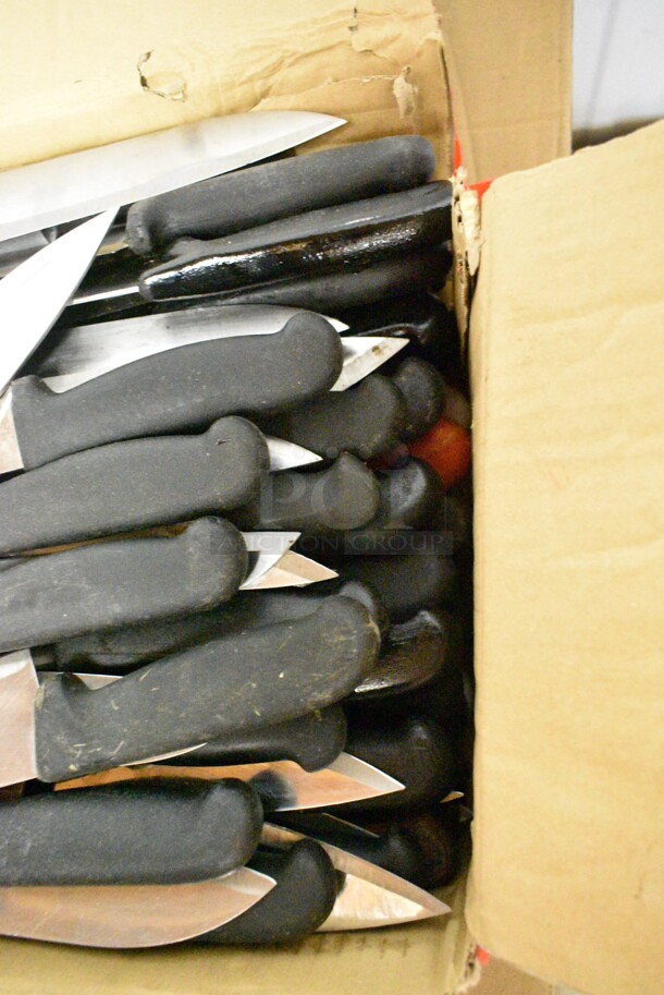 50 SHARPENED Stainless Steel Knives Including Chef Knives. 50 Times Your Bid!  - Image 3 of 5