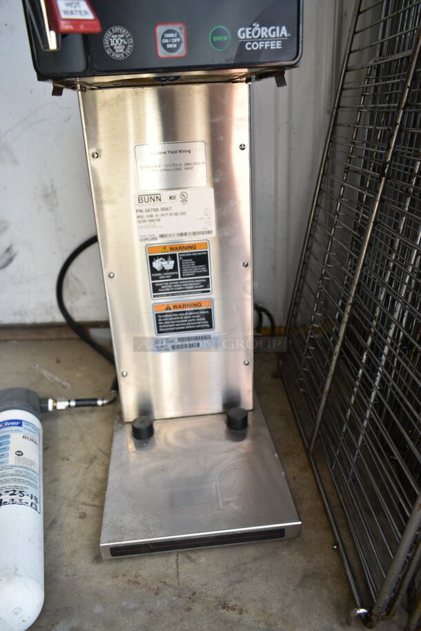 Bunn AXIOM-DV-APS Stainless Steel Commercial Countertop Coffee Machine w/ Hot Water Dispenser. 120 Volts, 1 Phase.  - Image 2 of 5