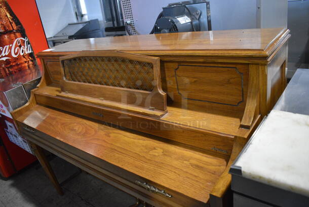 Baldwin Wooden Piano. 58x25x42 - Image 7 of 8