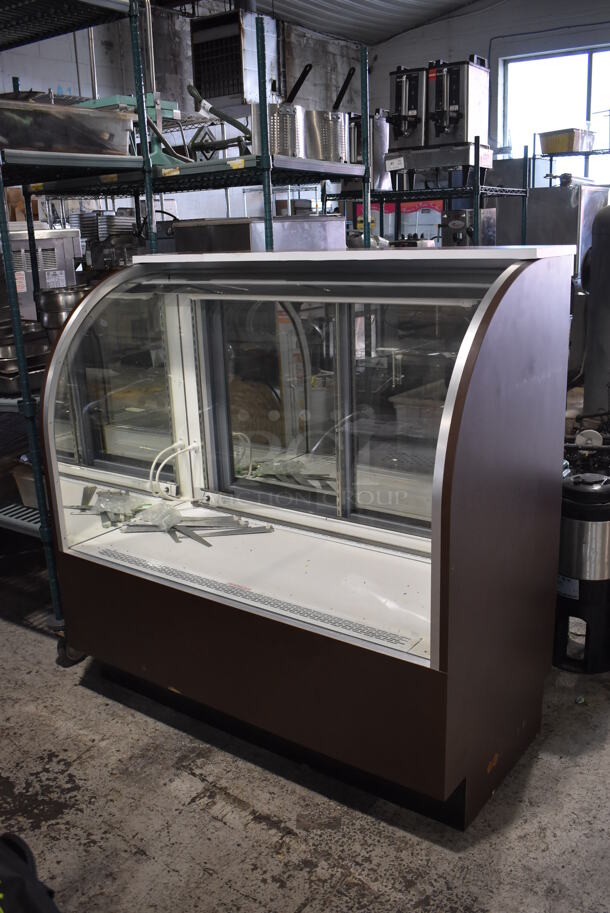 Metal Commercial Floor Style Chocolate Display Case Merchandiser. 48x24x49. Tested and Working! - Image 5 of 7