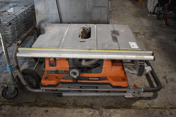 Rigid TS2400-1 Countertop Table Saw. 48x29x17. Tested and Working!
