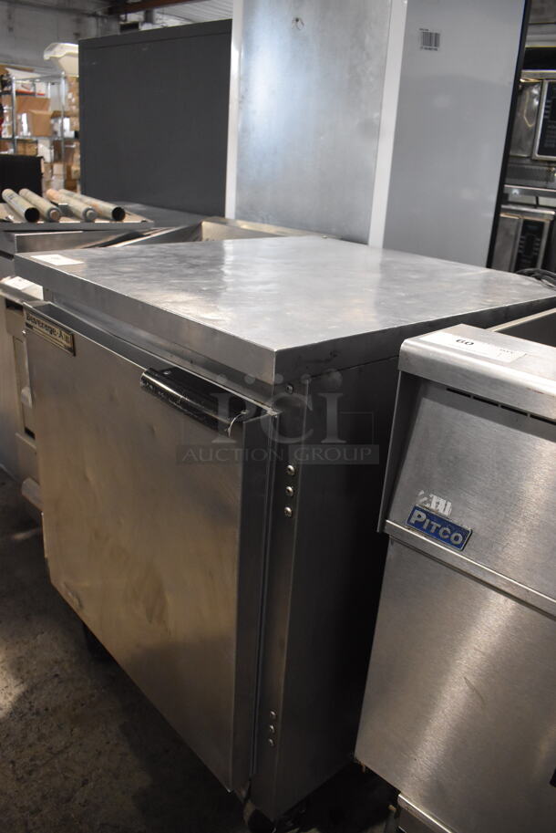 Beverage-Air Commercial Stainless Steel Undercounter Cooler on Commercial Casters. 115V Tested And Powers On But Does Not Get Cold - Image 2 of 3