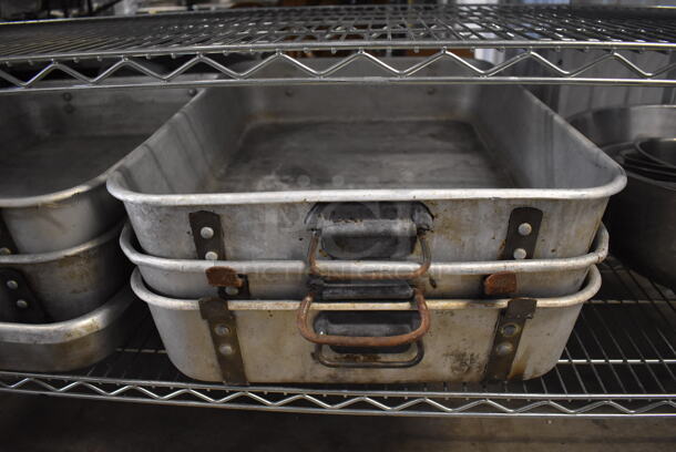 ALL ONE MONEY! Tier Lot of Various Items Including Metal Items; Bowl and Baking Pans - Image 4 of 5