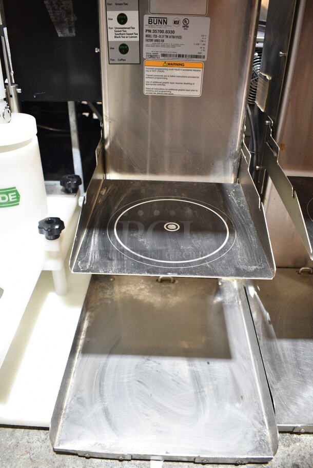 Bunn ITCB-DV Stainless Steel Commercial Countertop Iced Tea Machine. 120 Volts, 1 Phase.  - Image 4 of 5