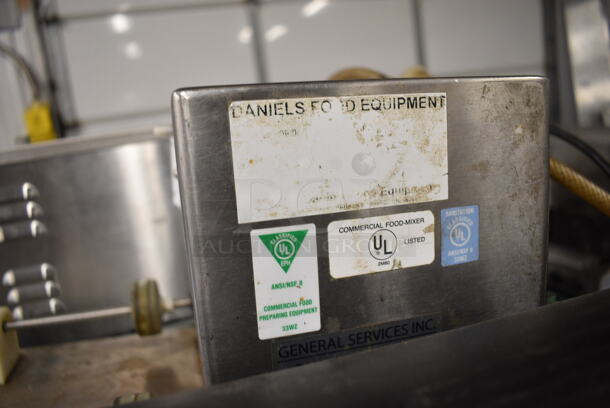Stainless Steel Commercial Countertop Tumbler. 11x17x9. Tested and Powers On But Parts Do Not Move - Image 4 of 4