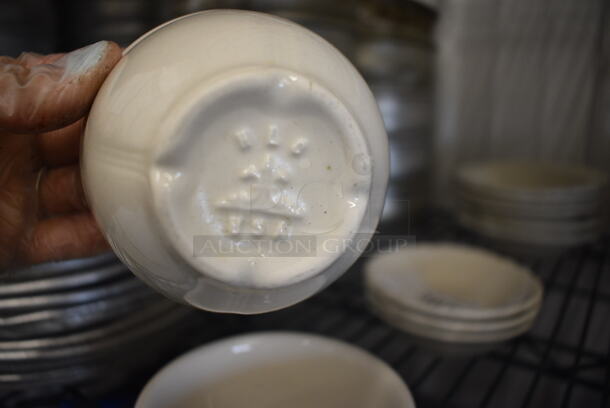 2 White Ceramic Bowls. 4x4x2.5. 2 Times Your Bid! - Image 3 of 3