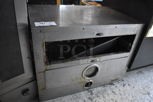 Stainless Steel Commercial 2 Drawer Warming Drawer. 29x19.5x21.5. Tested and Does Not Power On - Image 5 of 5